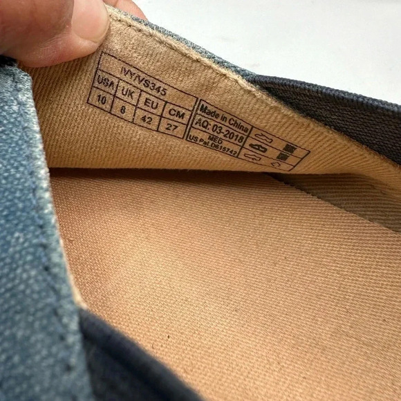 Vionic Ivy Canvas Slip-On Shoes in navy blue - Picture 6 of 6